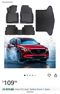 Mazda CX5 2007-2022 Floor Mats Including Trunk Liner