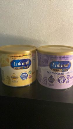 Enfamil, Neuro Pro, And Gentlease