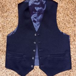 Men's Vest - Navy Blue - Size 38