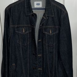 Men’s Blue Jean Jacket Size Medium