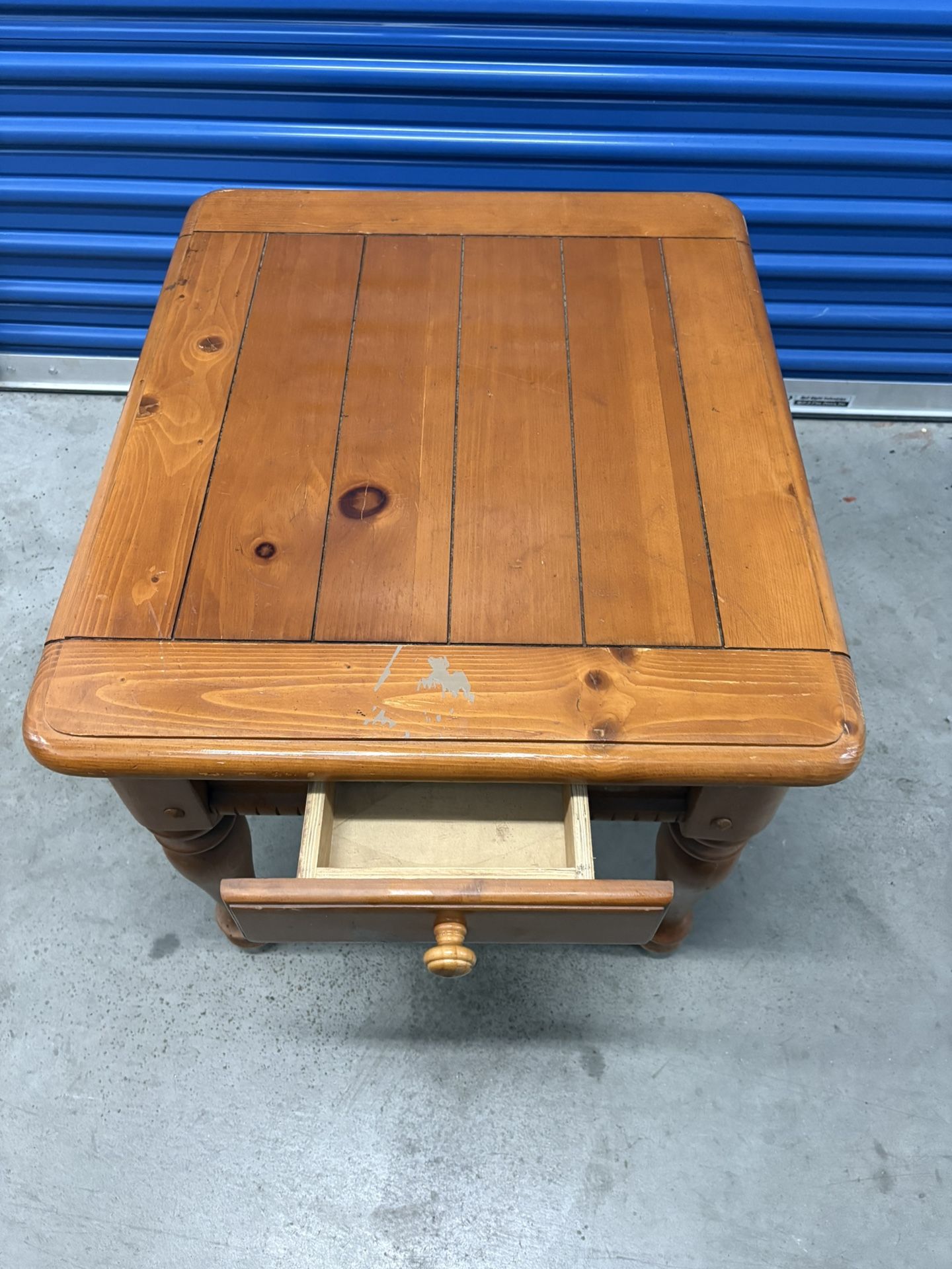 Solid Wood Legacy End Table 