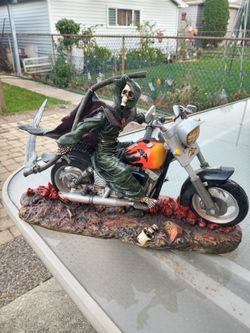 Skeletal Grim Reaper Road Riders Collection
