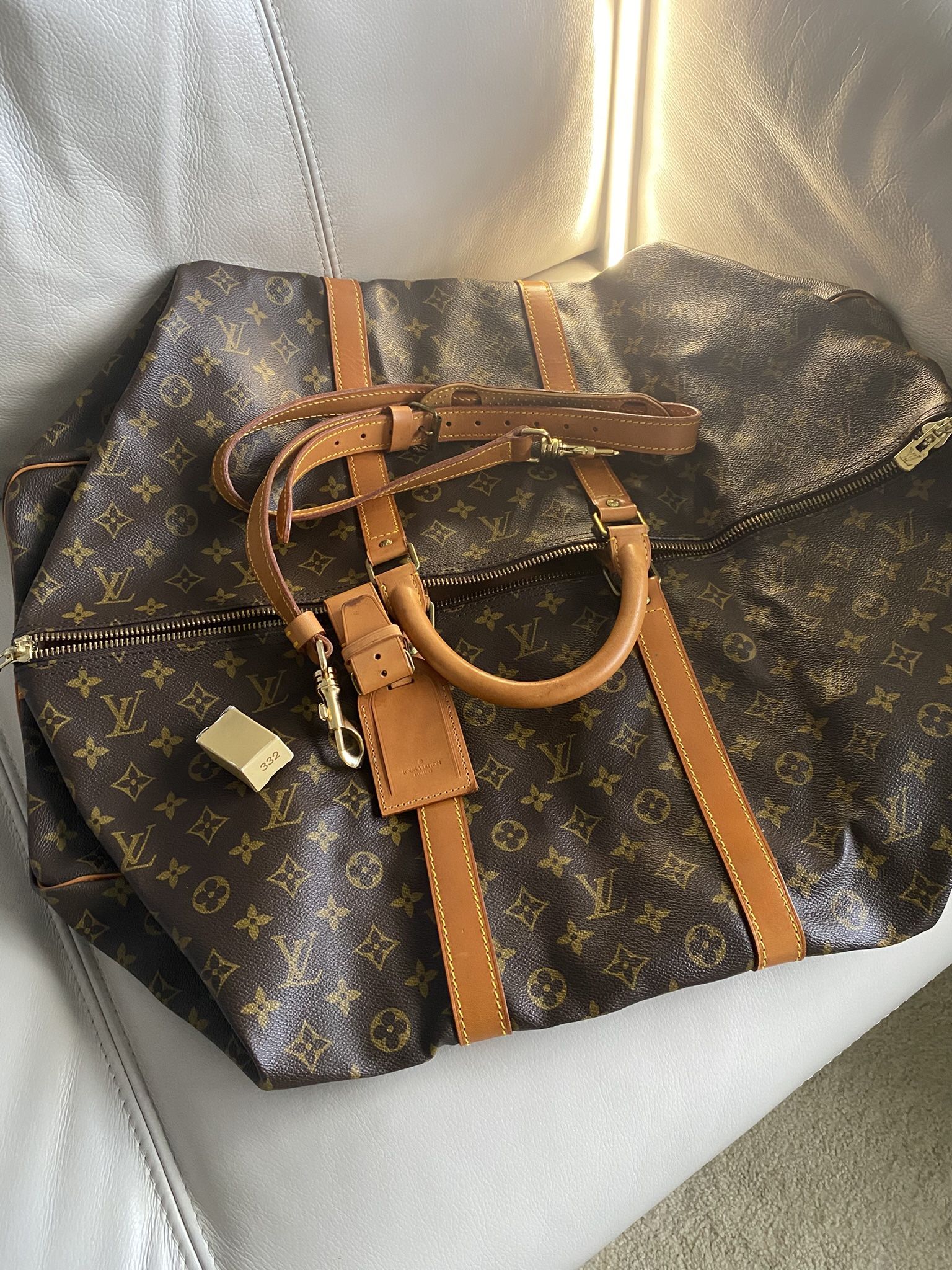 1987 Vintage LV Monogram Keepall Bandoulière 55