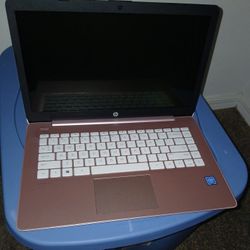 HP Rose Gold Laptop
