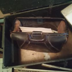 Late 1930,S Thru 1960s Misc Military Items . Leather Brief C