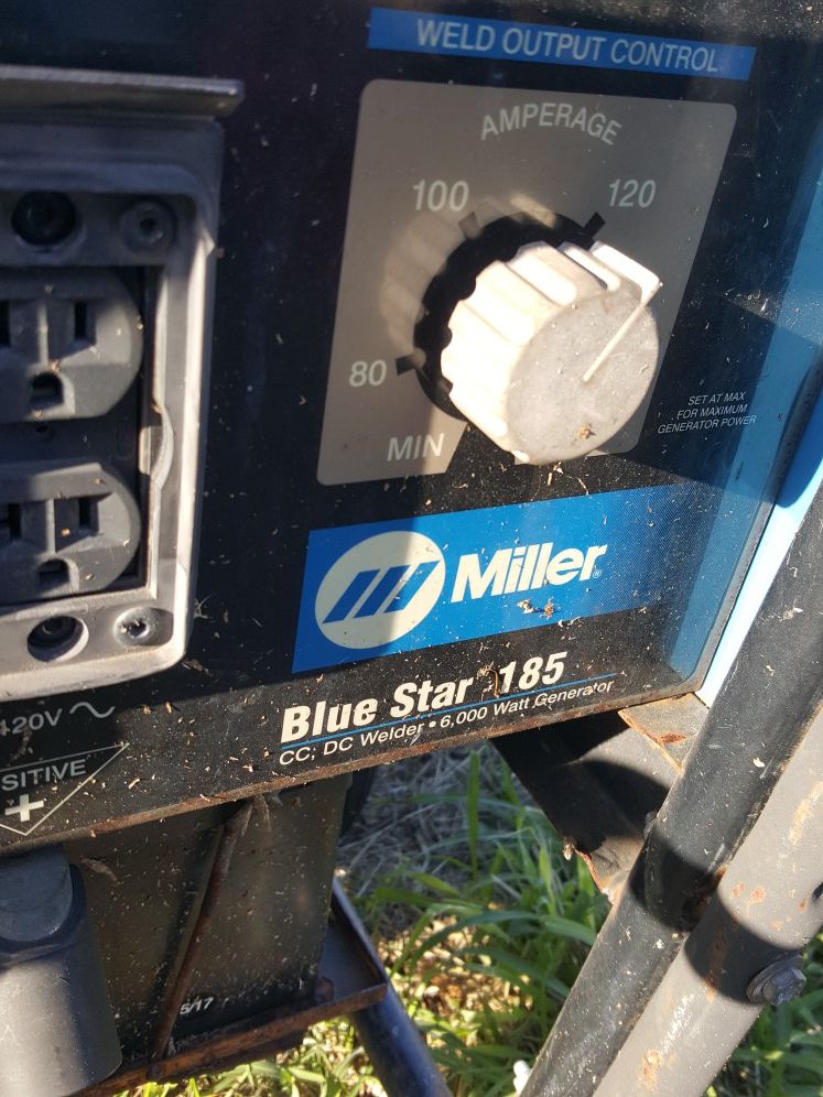 Miller blue star 185 welder generator $2000 obo