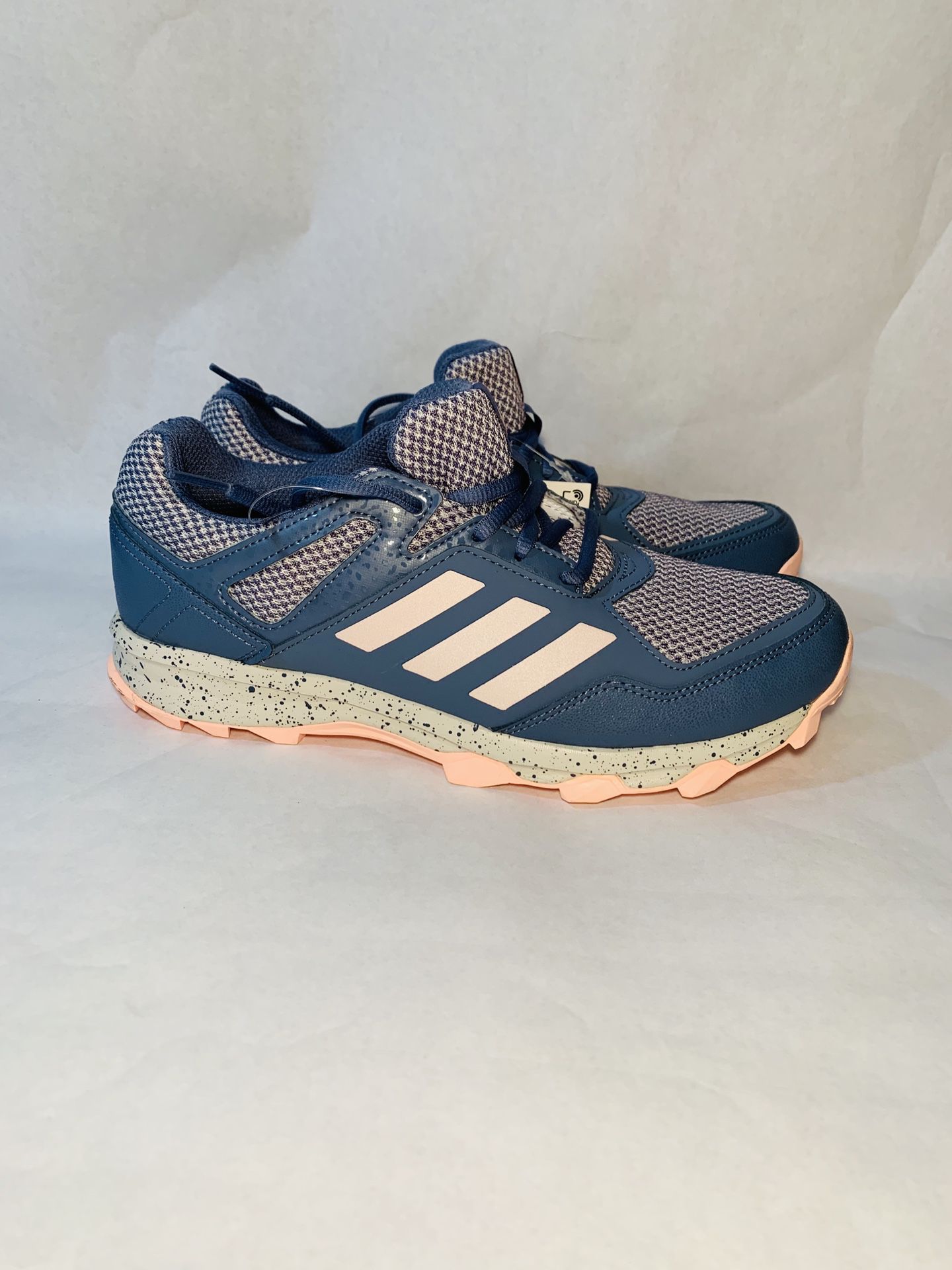 New Adidas Fabela X Boost Size 12 Field Hockey Shoes Denim Blue Pink AC8788