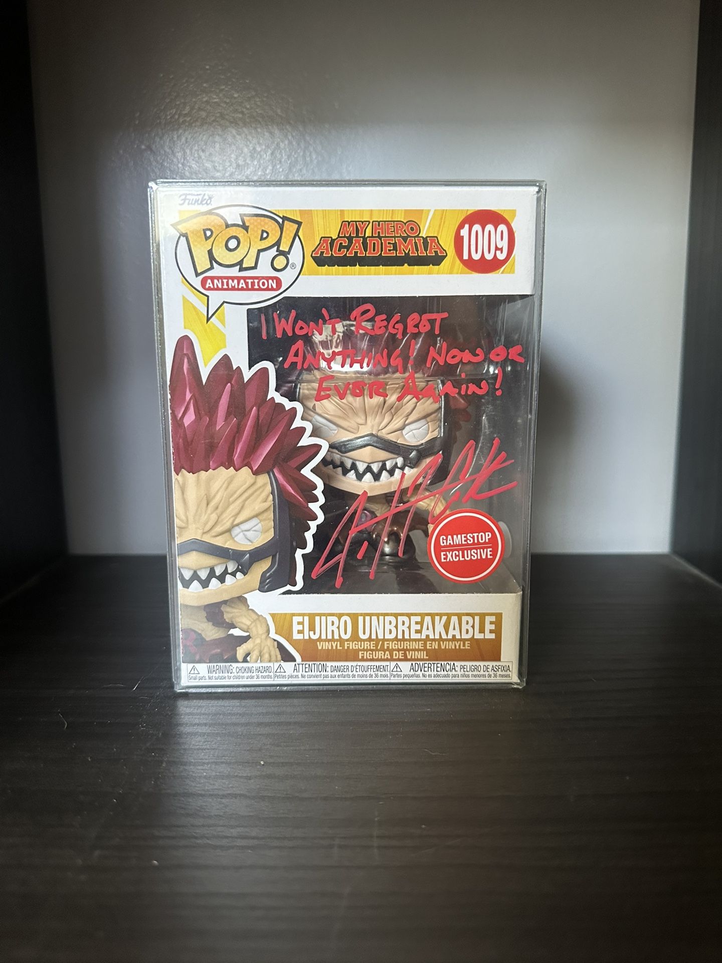 Ejiro Funko Pop Signed