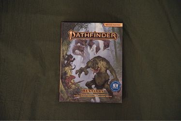 PATHFINDER BESTIARY 2nd edition