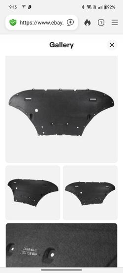 Engine Splash Shield Guard Under For 2016 2017 2018 2019-2024 Audi Q7 4M S-Line