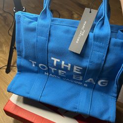 Blue Tote Bag 