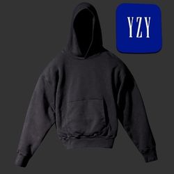 Large Gap x Yeezy YZY Kanye West Hoodie Jacket  Black Size Adult  -New 