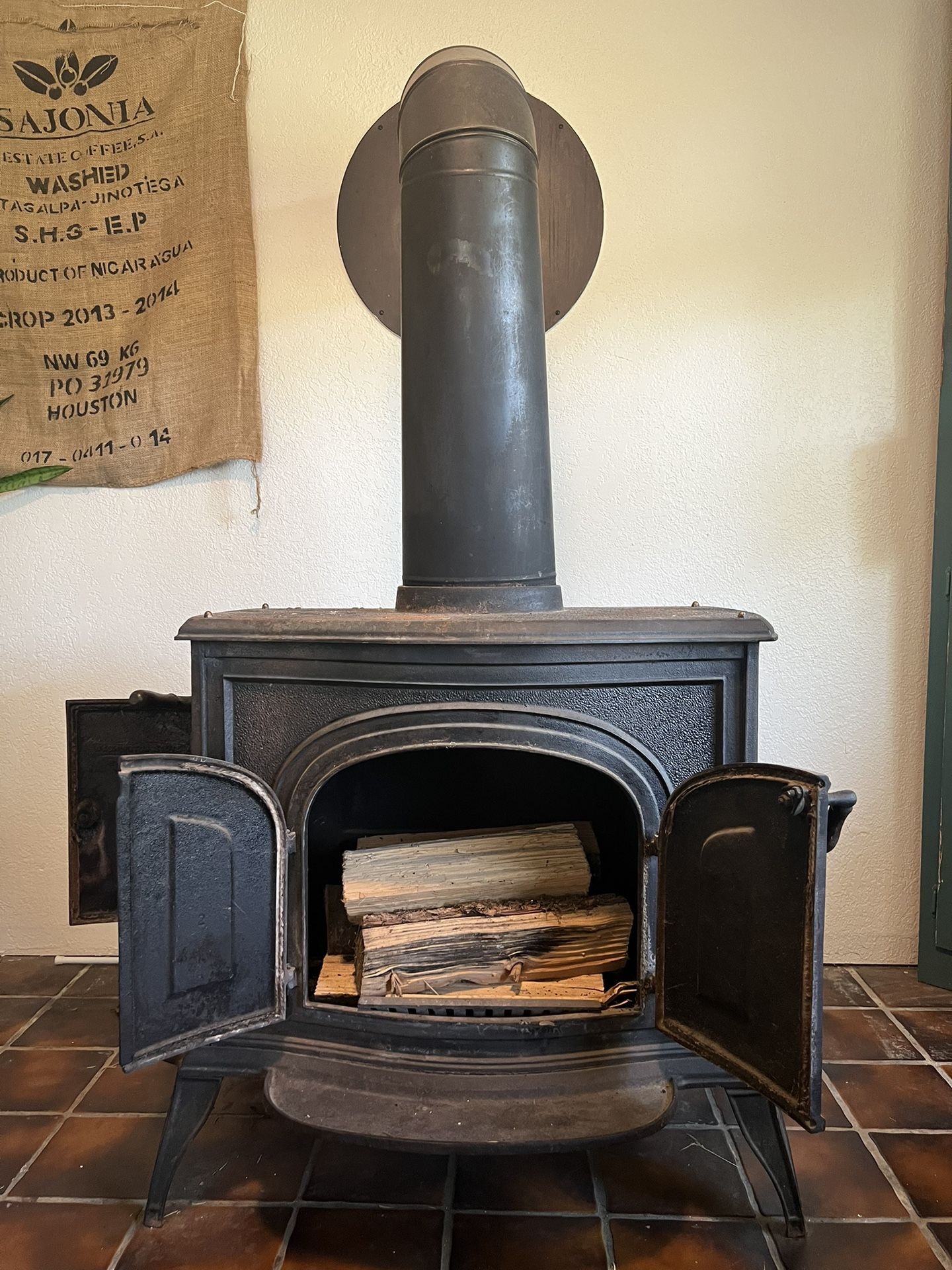 Olympic Crest II Cast Iron Wood Stove