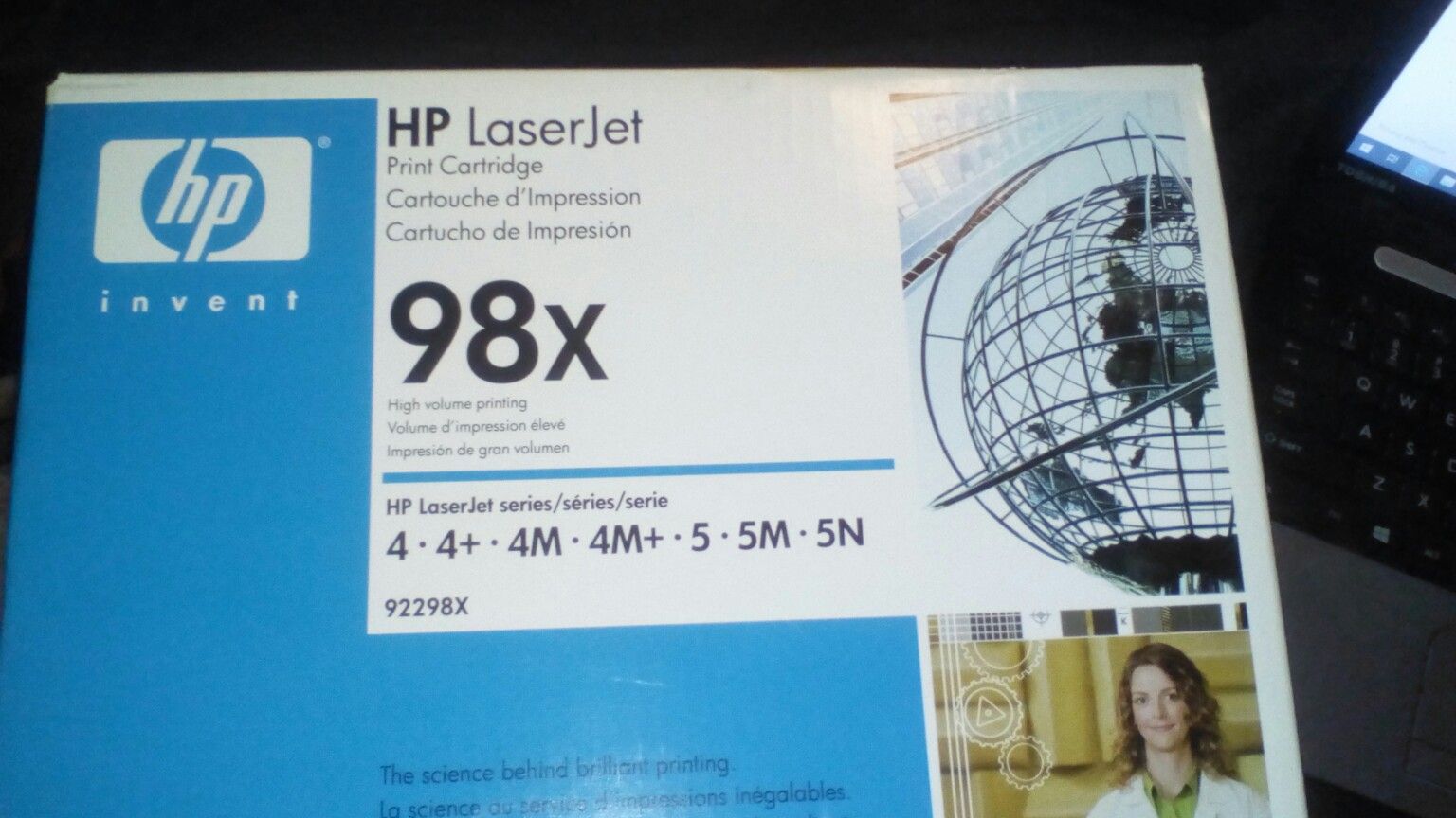 Genuine HP 98x toner new in the box