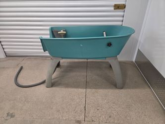 XL Booster Bath Dog Grooming Tub with Booster Step