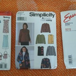 New Sewing Patterns Mixed