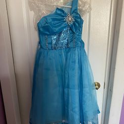 KiKi Kids Dress Style 2061 – Beautiful Light Blue