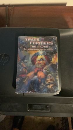 Transformers the movie DVD