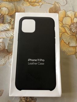 iPhone 11 Pro leather case