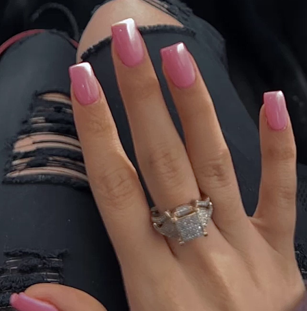 10k Real Gold, Diamond Ring