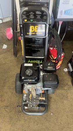 Pressure washer gas
