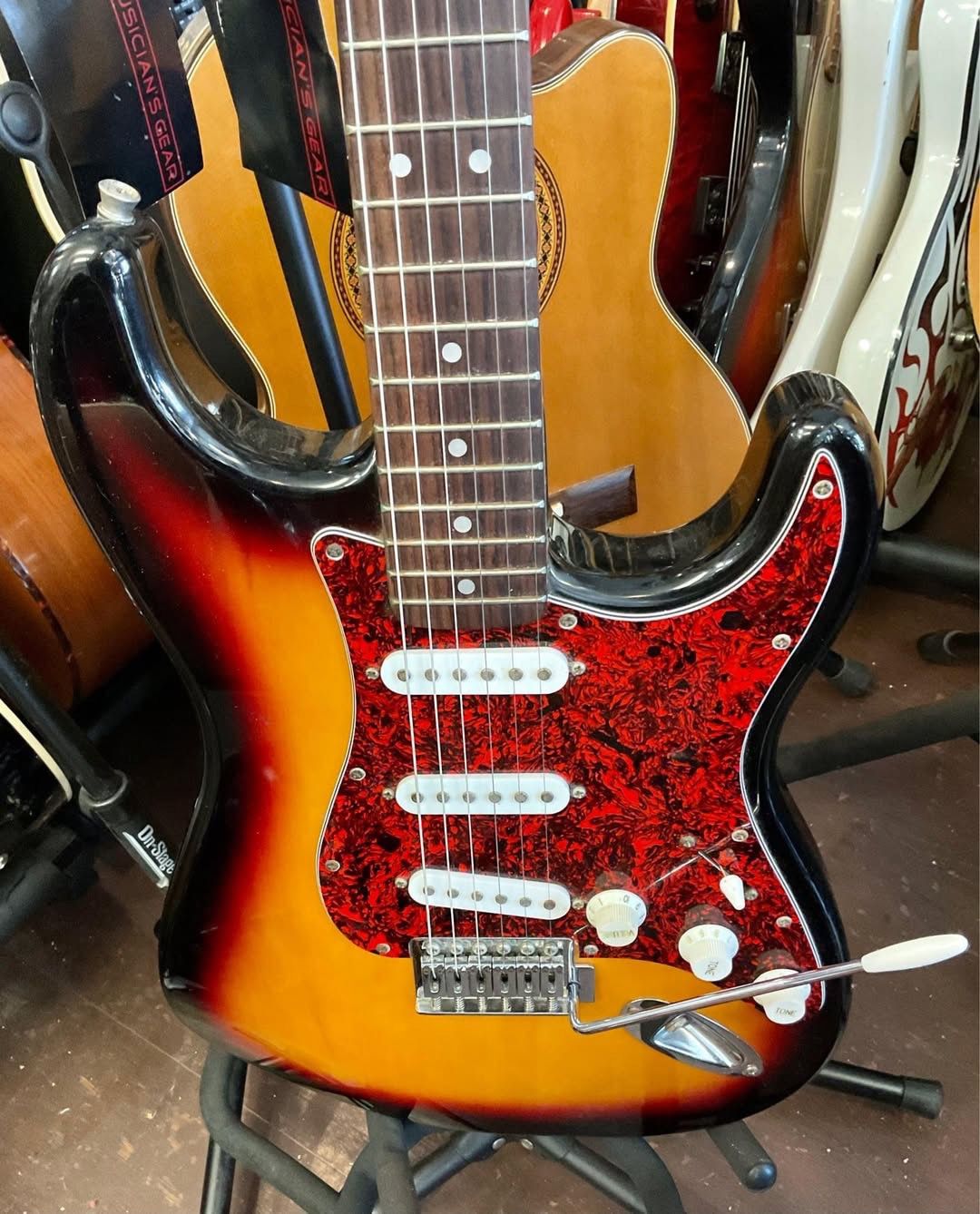Fender Squire Strat Electric Guitar- Sunburst