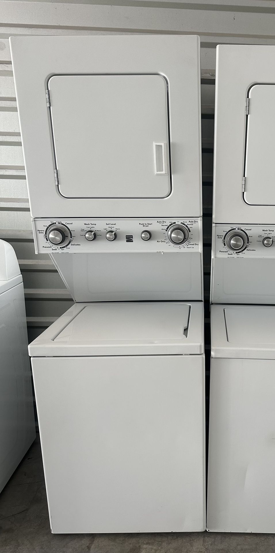 24’’ Kenmore Stackable Washer and Dryer