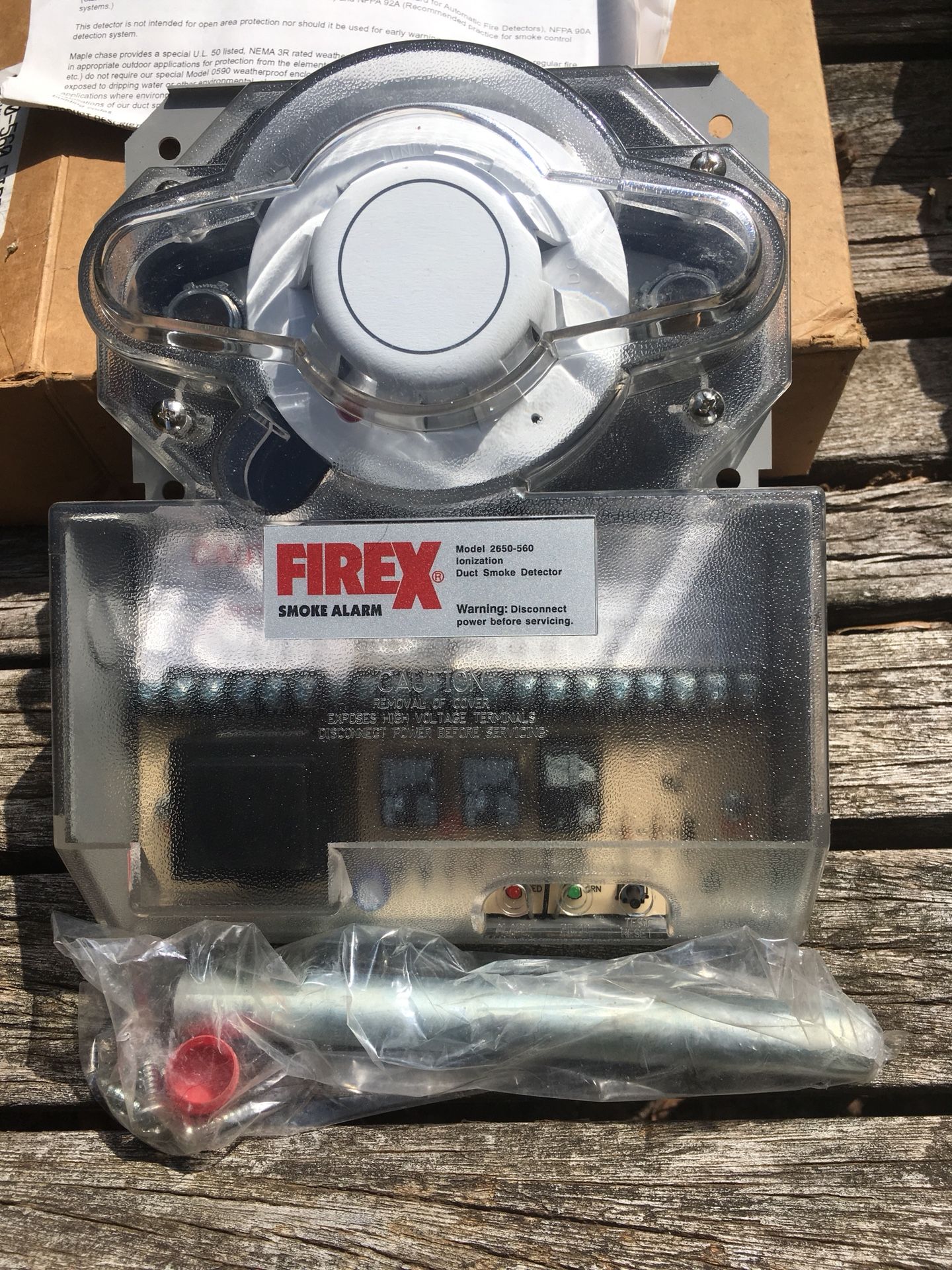 Firex Duct smoke alarm