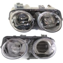 Driver and Passenger Side Headlight For Acura Integra 1(contact info removed) Halogen