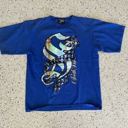 Vintage Y2K “SOUTHPOLE” T-Shirt. Size Large. Great Graphics. Blue. Pre Owned.