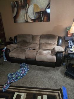 Couch and love seat