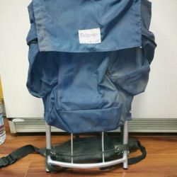 Vintage Ridgeway By Kelty Large External Frame Outdoor Backpack Hiking Blue