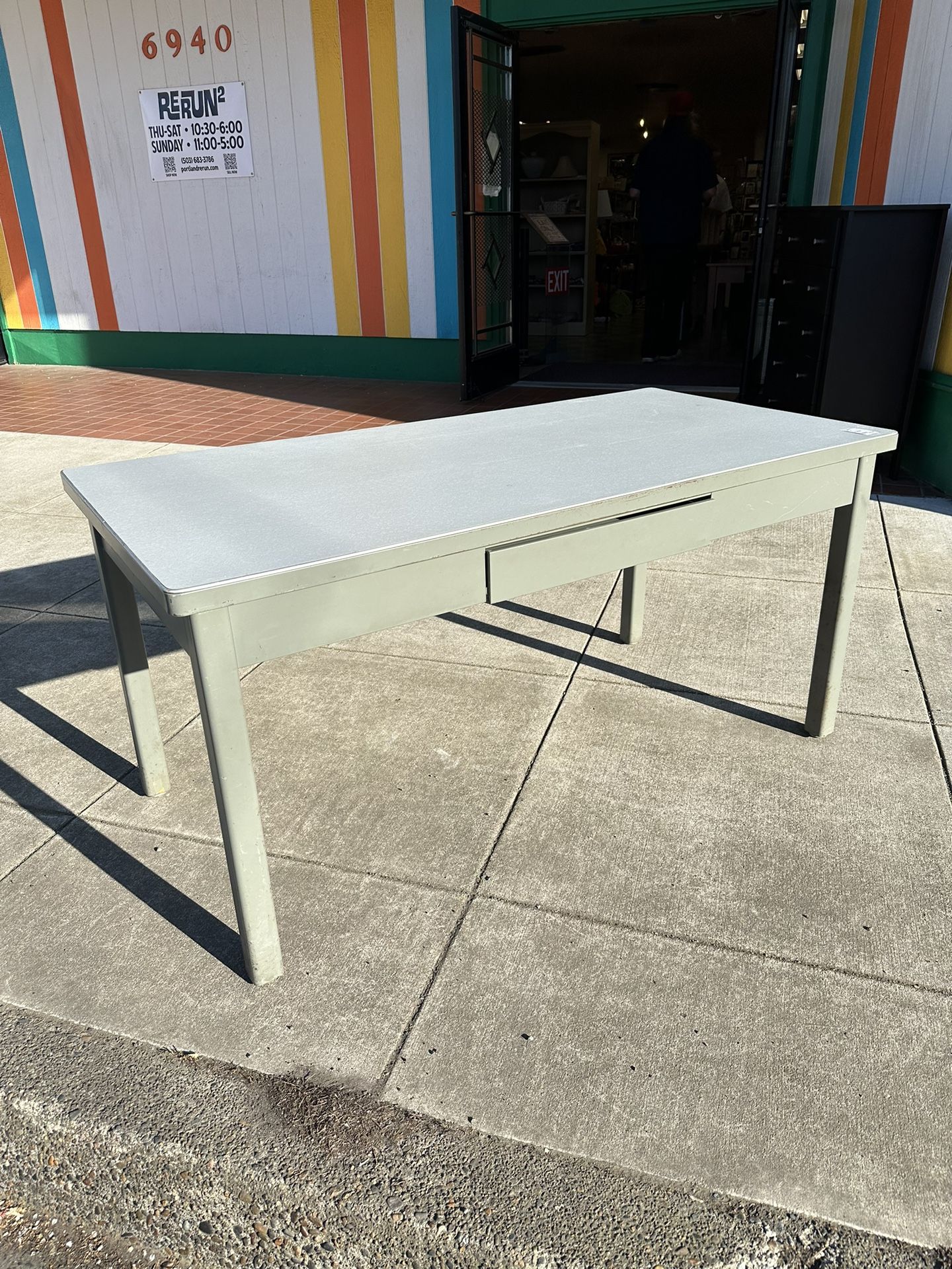 Vintage Steelcase Desk w/Drawer