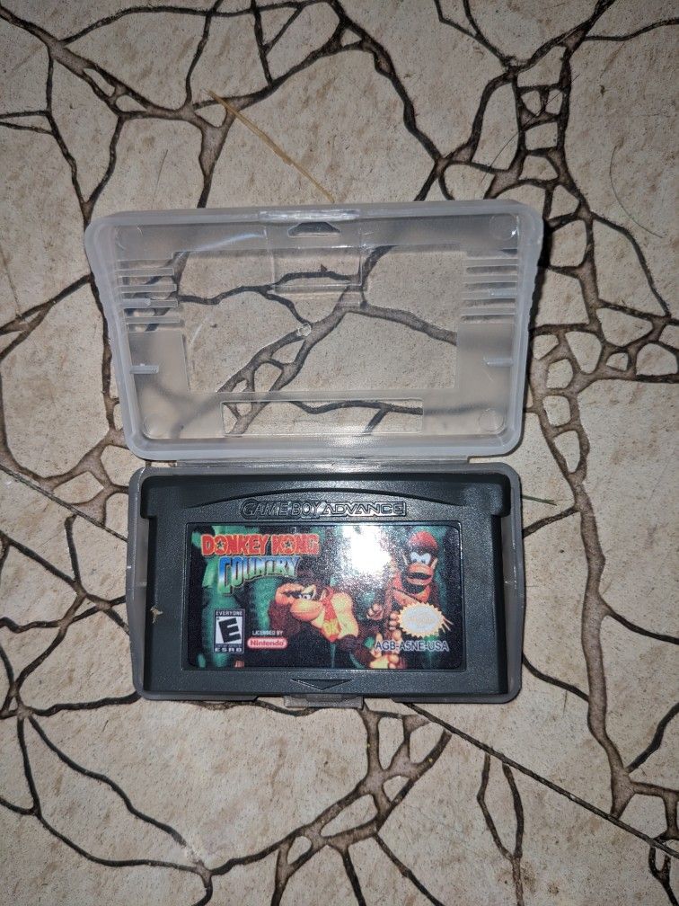 Donkey Kong Country Game Boy Gameboy Advance Nintendo GBA Cartridge