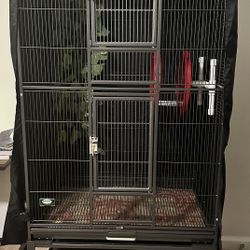 Sugar Glider “Congo” cage and cover 