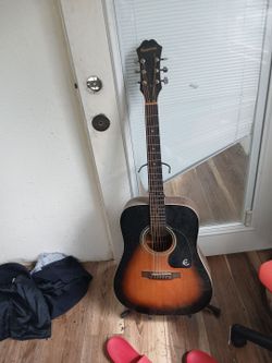 Epiphone acoustic guitar