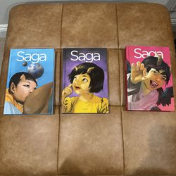 Saga Deluxe Hardcovers