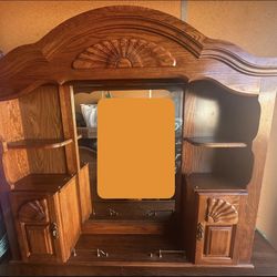 Free !!! Dresser Mirror And Storage 