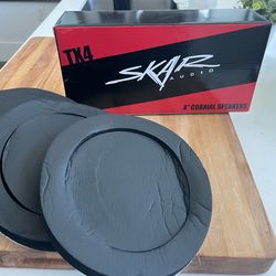 + Skar Audio TX4 4" 120W 2-Way Elite Car Speakers + Sound Deadening Foam