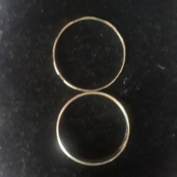 2 baby bracelets Gold Plated
