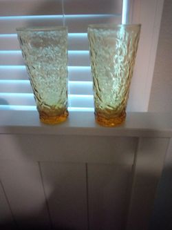 Milk glass tumblers