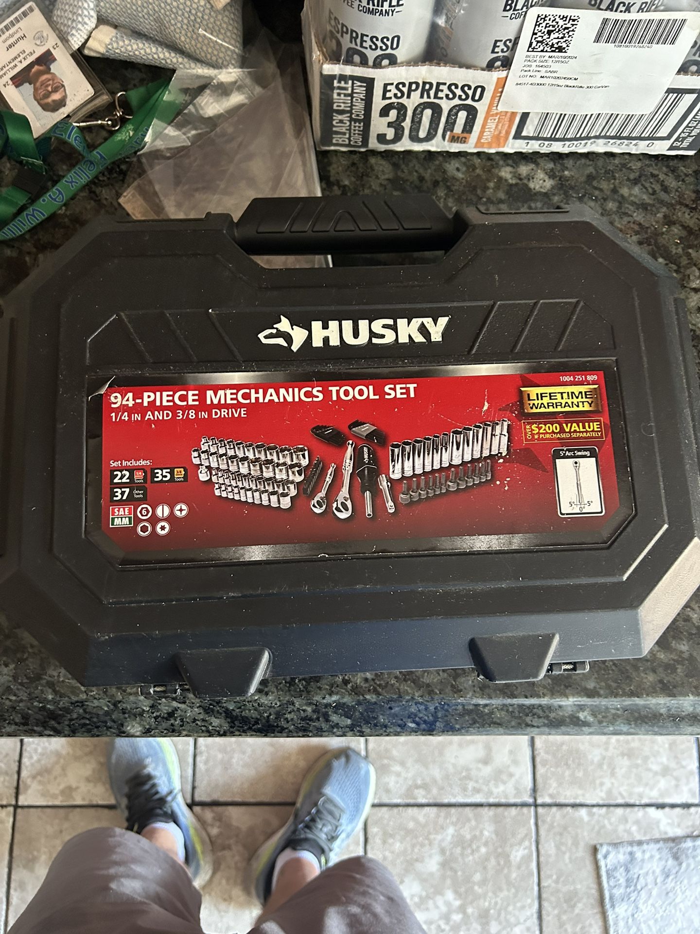 94 Piece Husky Mechanic Tool Set
