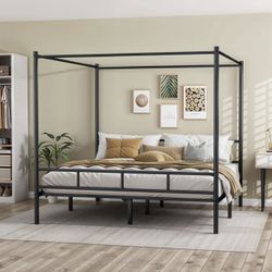 Metal Canopy Bed 
