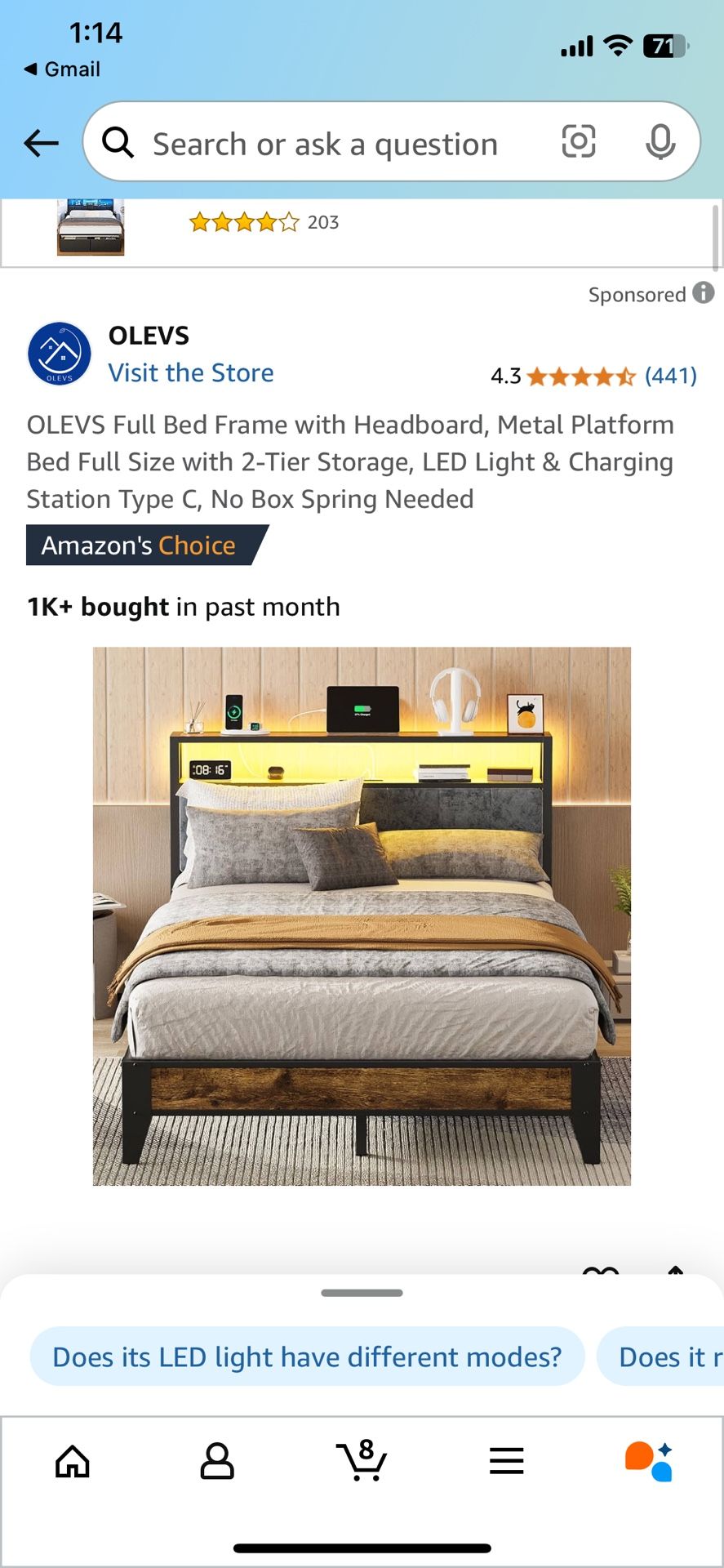 Full Size Bed Frame