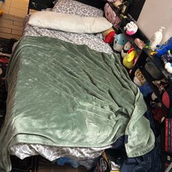 Twin Size Mattress With Bedframe