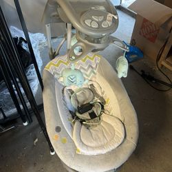 Ingenuity 2 in 1 cradle and swing