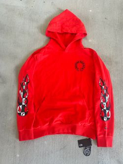 Red Chrome Heart Matty Boy Hoodie