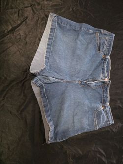 18W Jean Shorts