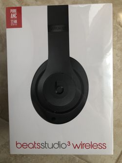 Beats Studio3 Wireless Over‑Ear Headphones - Matte Black