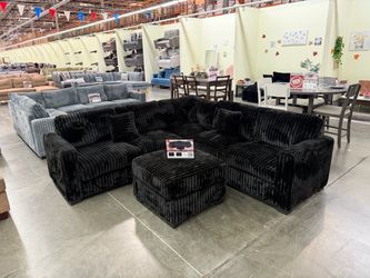 New black sectional